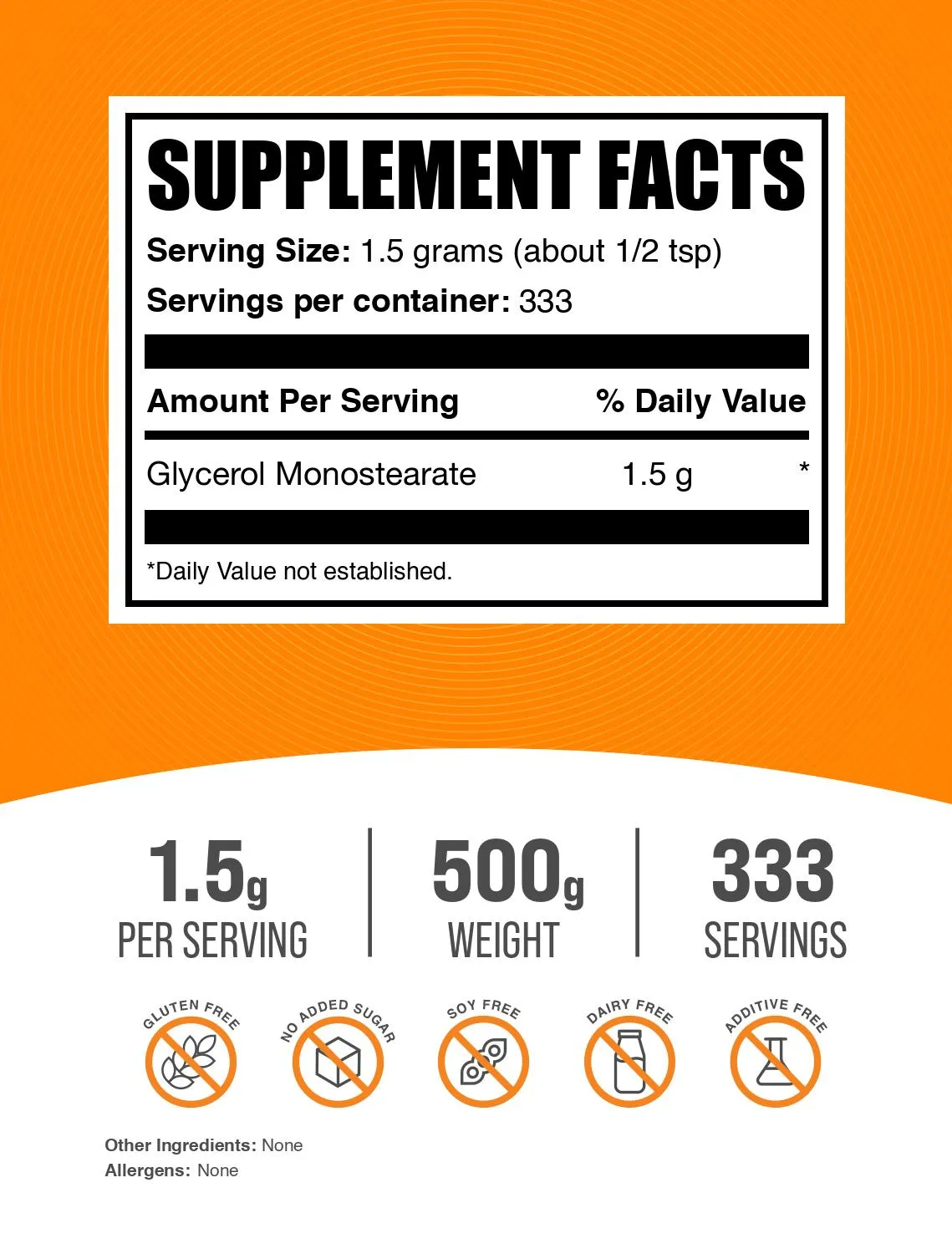 Glycerol Monostearate Powder