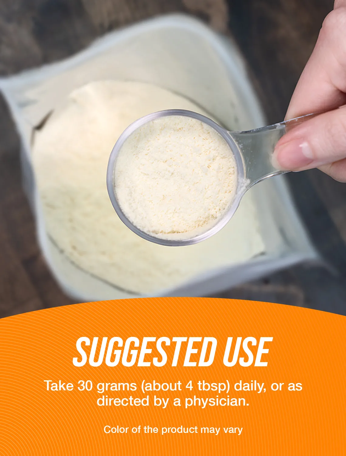 Grass-Fed Whey Protein Concentrate Powder