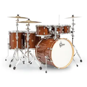 Gretsch CM1-E826P-WG Catalina Maple 7-Piece Drum Shell Kit, Walnut Glaze