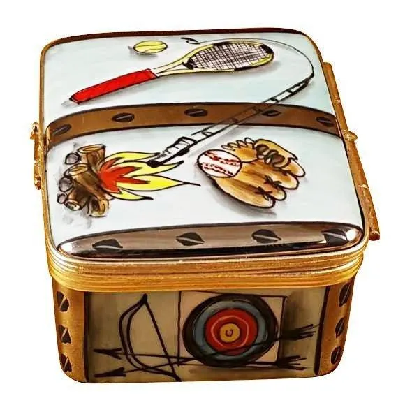 Happy Camper Camping Trunk