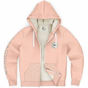 Hibiya Line Ultra-Soft Microfleece Zip Hoodie