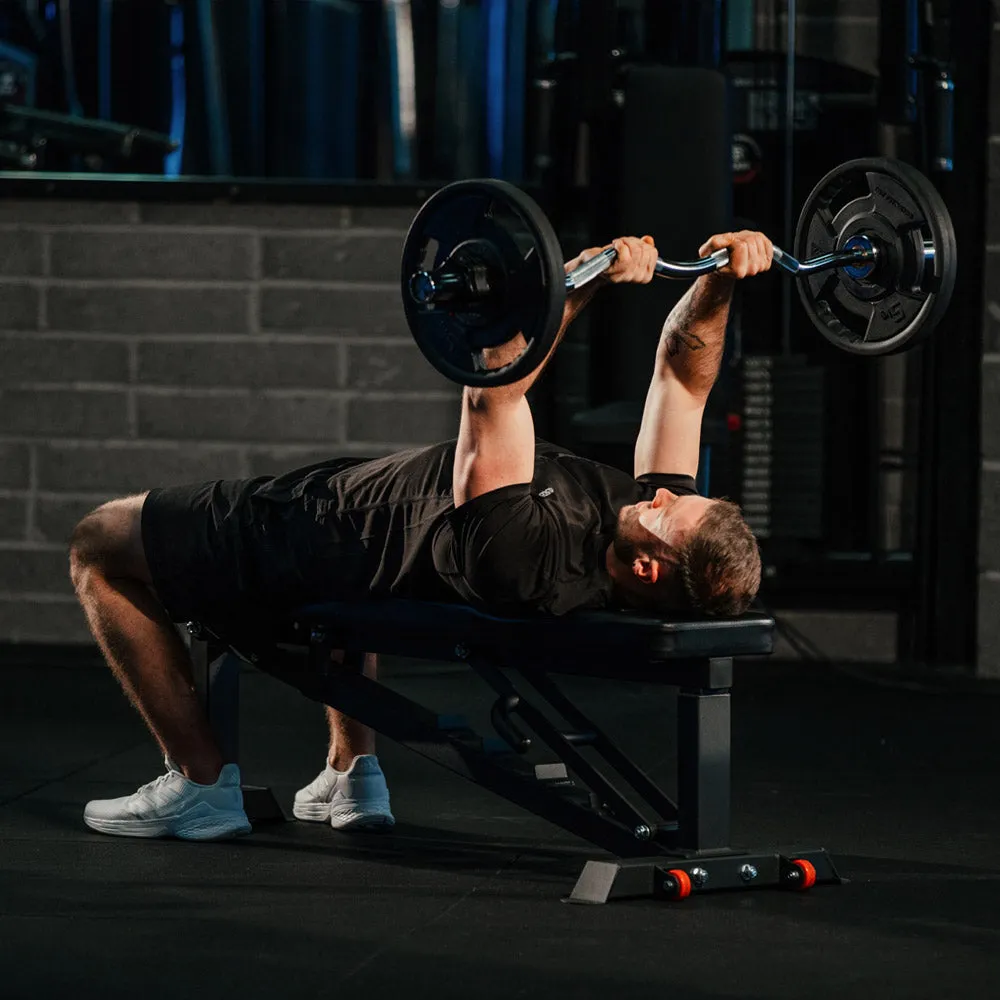 Hit Fitness EZ Curl Bar | 47"