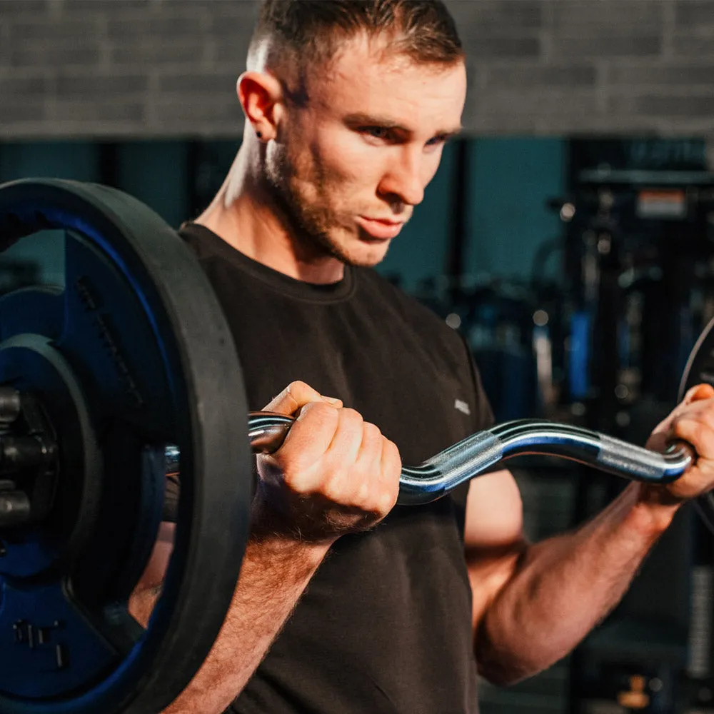 Hit Fitness EZ Curl Bar | 47"