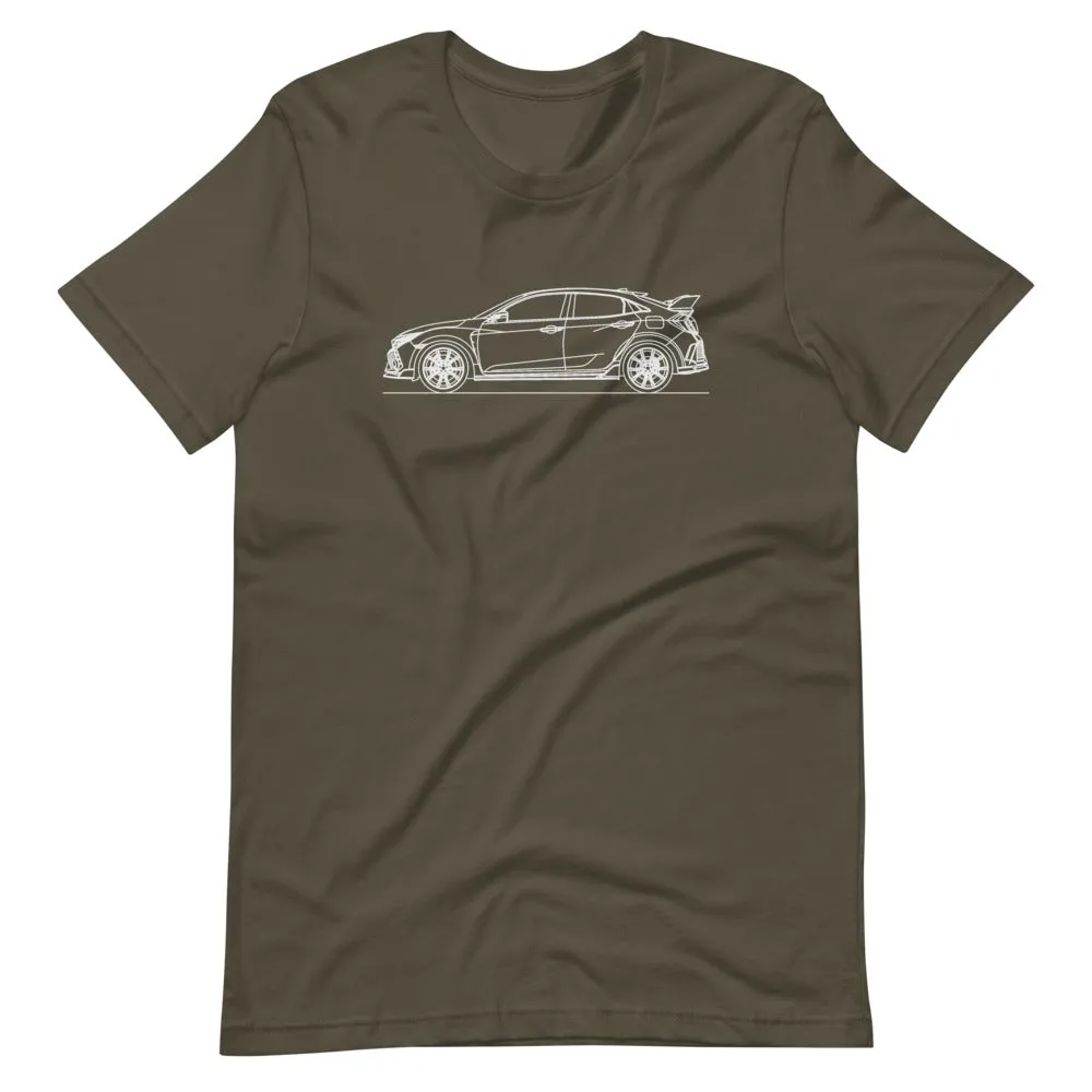 Honda Civic Type R FK8 silhouette T-shirt