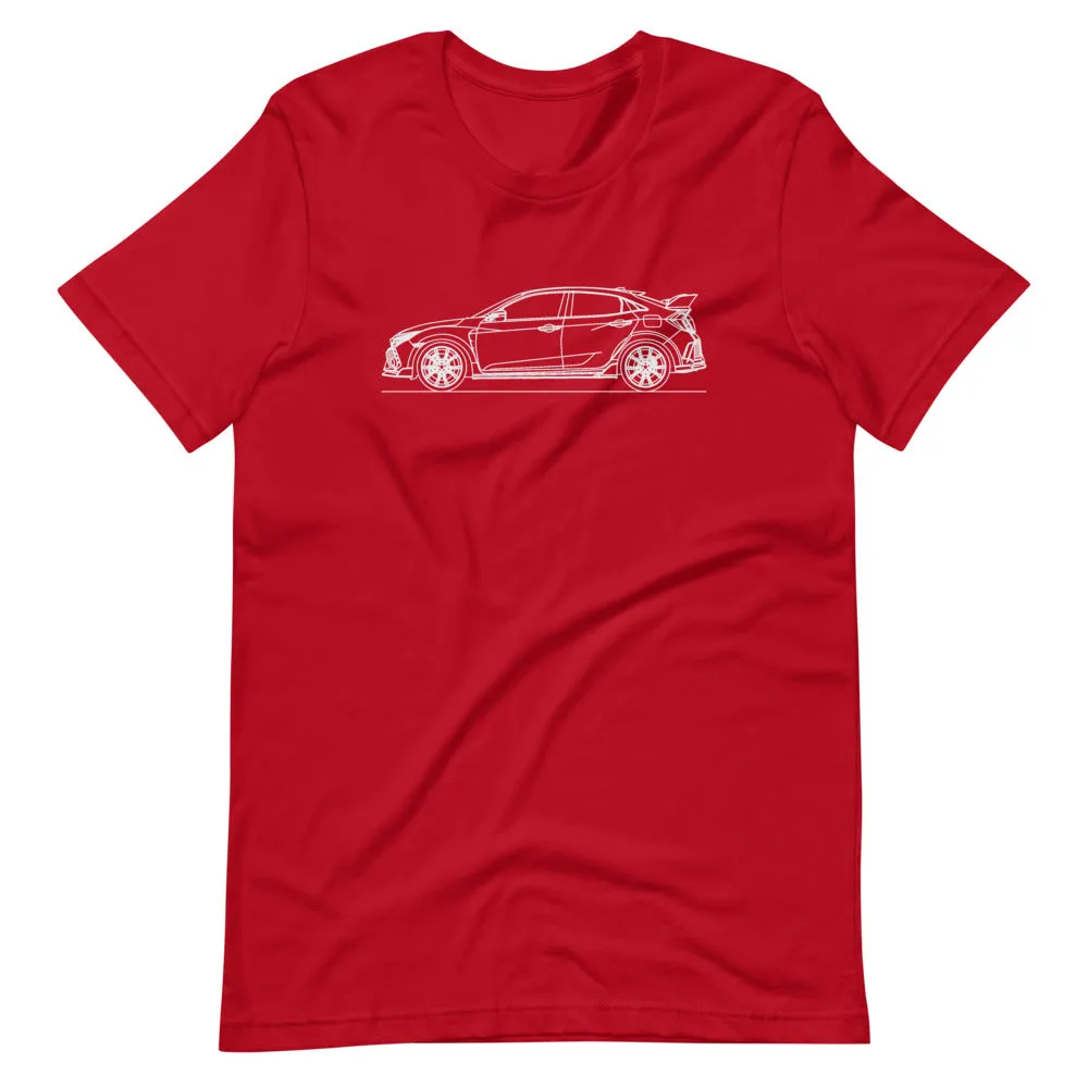 Honda Civic Type R FK8 silhouette T-shirt