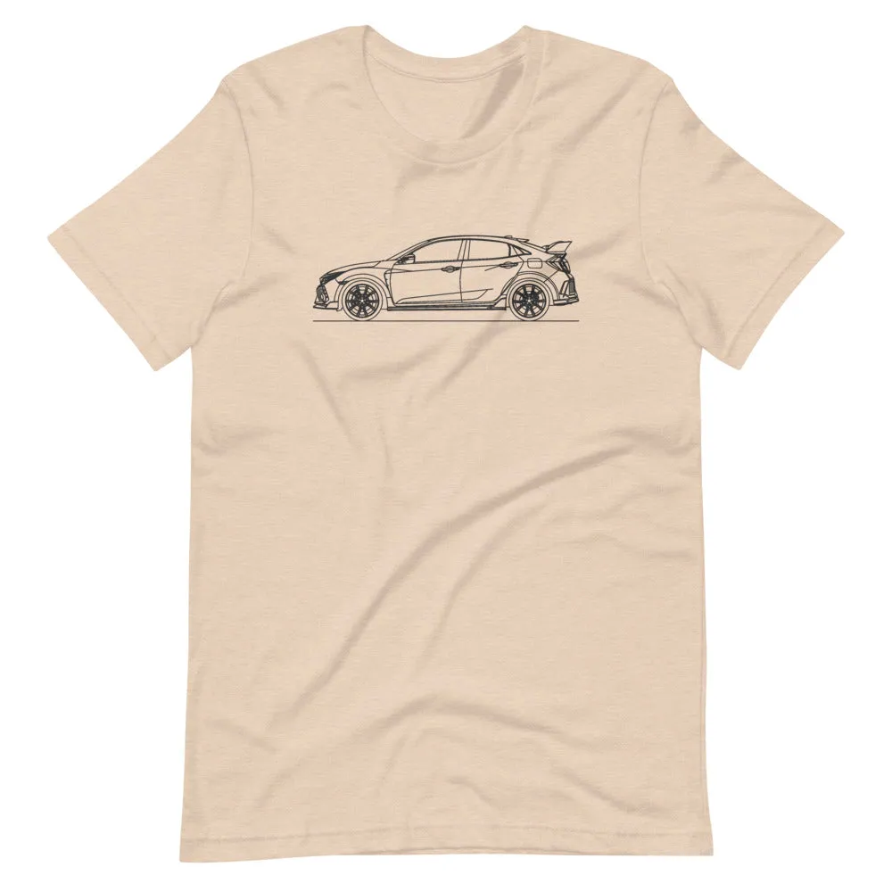 Honda Civic Type R FK8 silhouette T-shirt