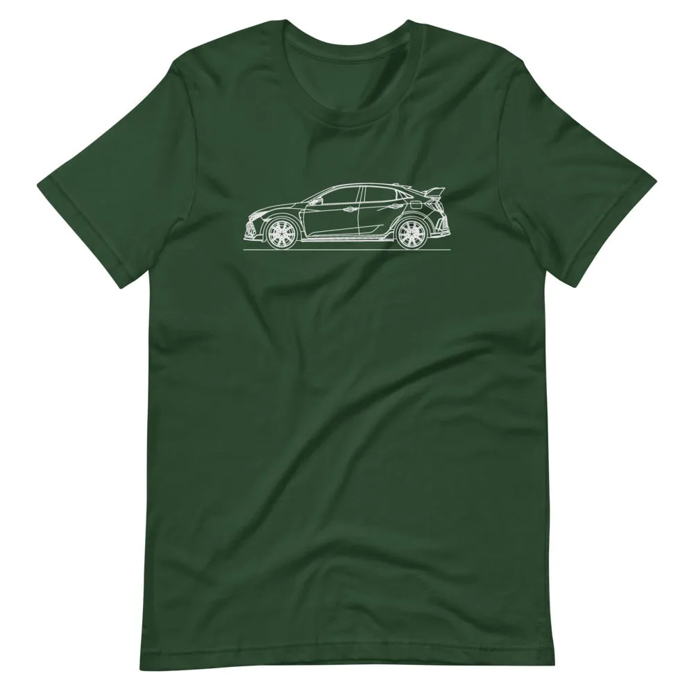 Honda Civic Type R FK8 silhouette T-shirt