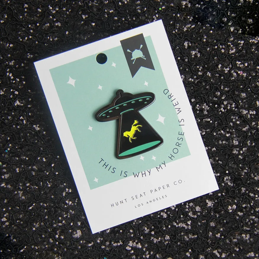 Hunt Seat Paper Co Abduction Pony Pin
