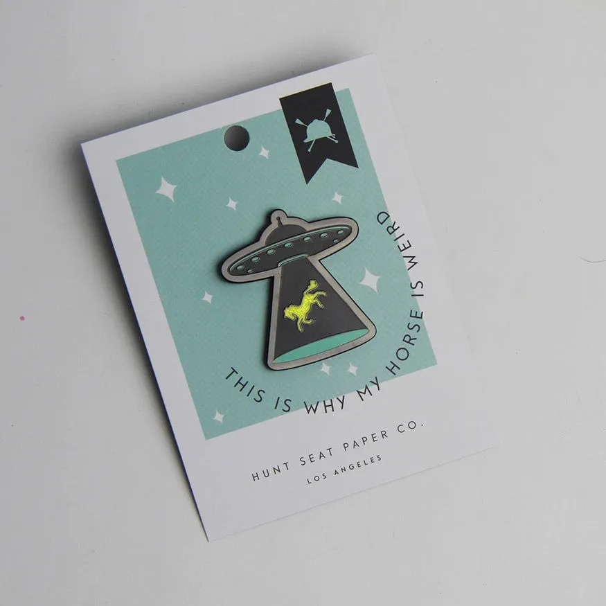 Hunt Seat Paper Co Abduction Pony Pin