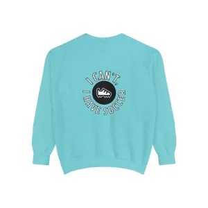 I Can't I Have Soccer Logo Adult Crewneck Sweatshirt