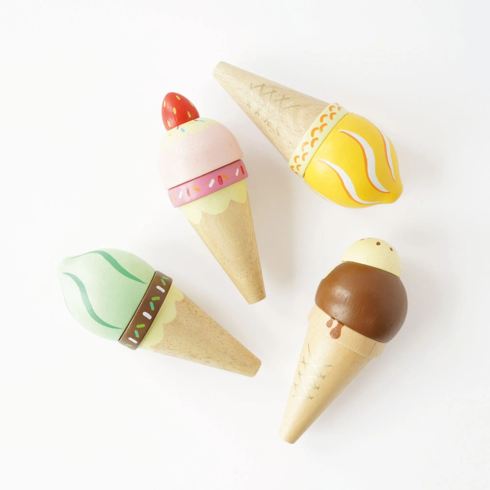 Ice Cream Cones & Lollies Set