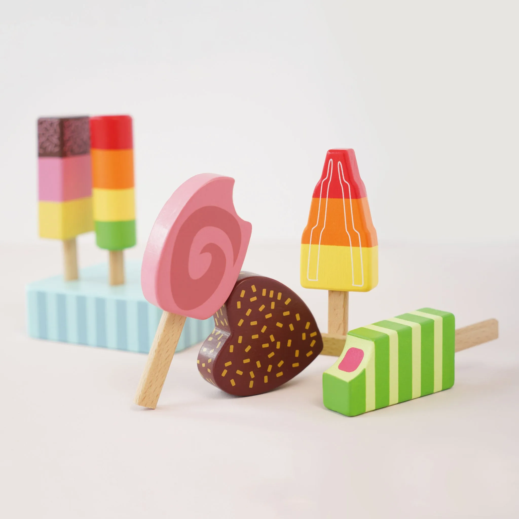 Ice Cream Cones & Lollies Set