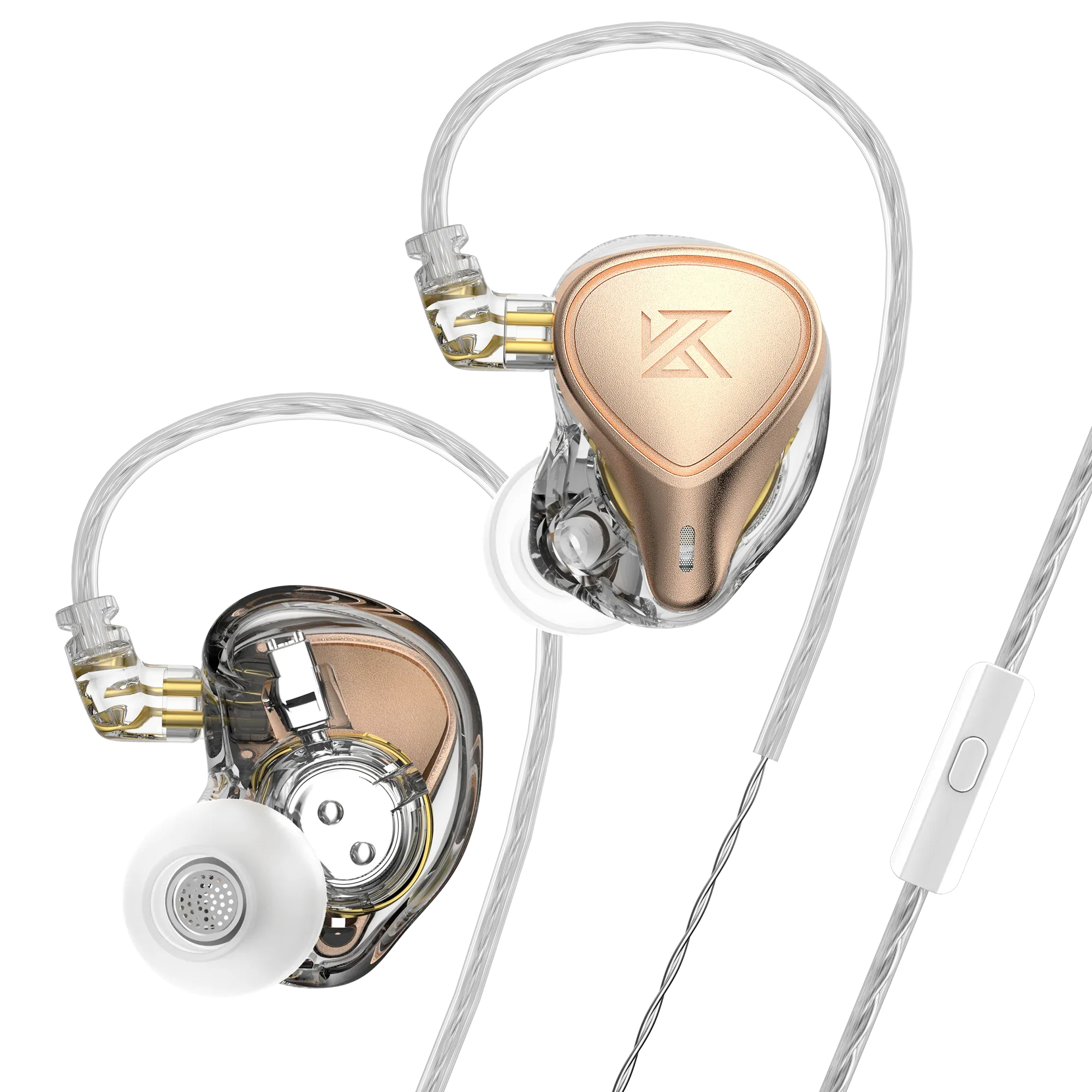In-Ear HiFi Headset with Electrostatic Hybrid Technology - Wired Earphones with Noise Cancelling for Sports
