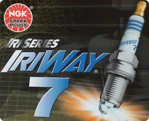 IRIWAY 7 NGK IRIDIUM RACING SPARK PLUG      -     4558  -  Fast Tracked Shipping