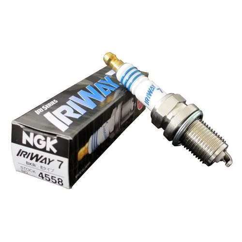 IRIWAY 7 NGK IRIDIUM RACING SPARK PLUG      -     4558  -  Fast Tracked Shipping