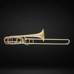 John Packer JP232 Bb/F Bass Trombone w/Case, Gold Lacquer (Special Order)