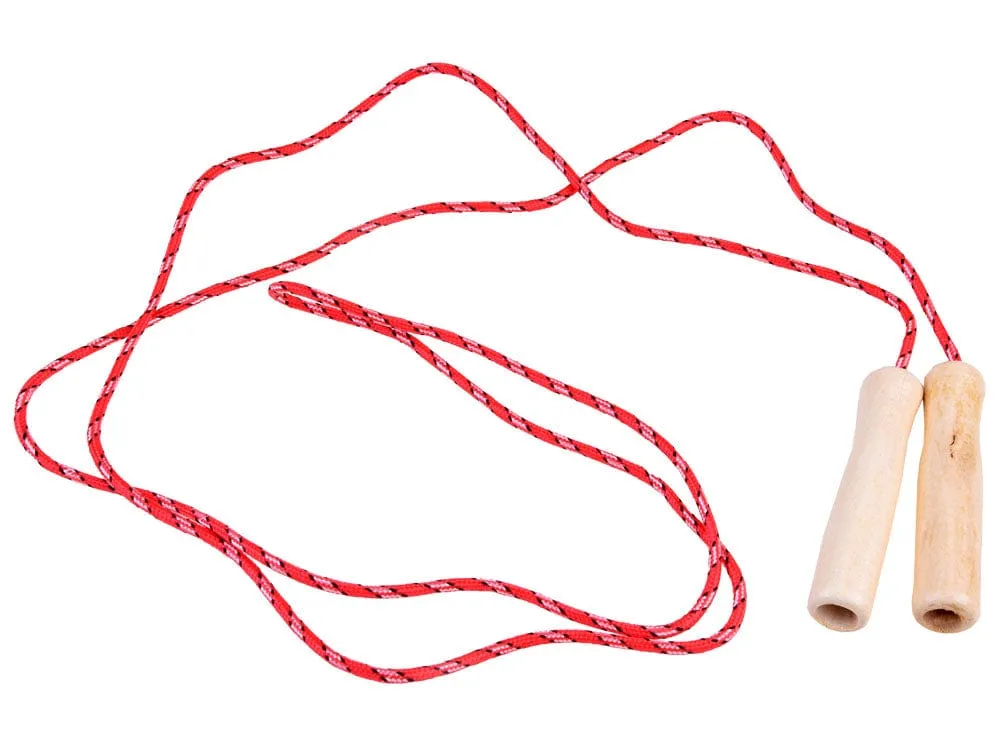 Jumping Rope With Wooden Handles 250Cm
