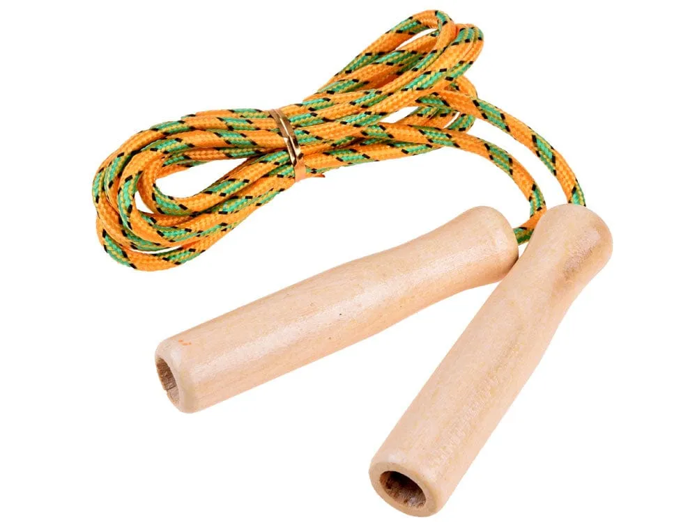 Jumping Rope With Wooden Handles 250Cm