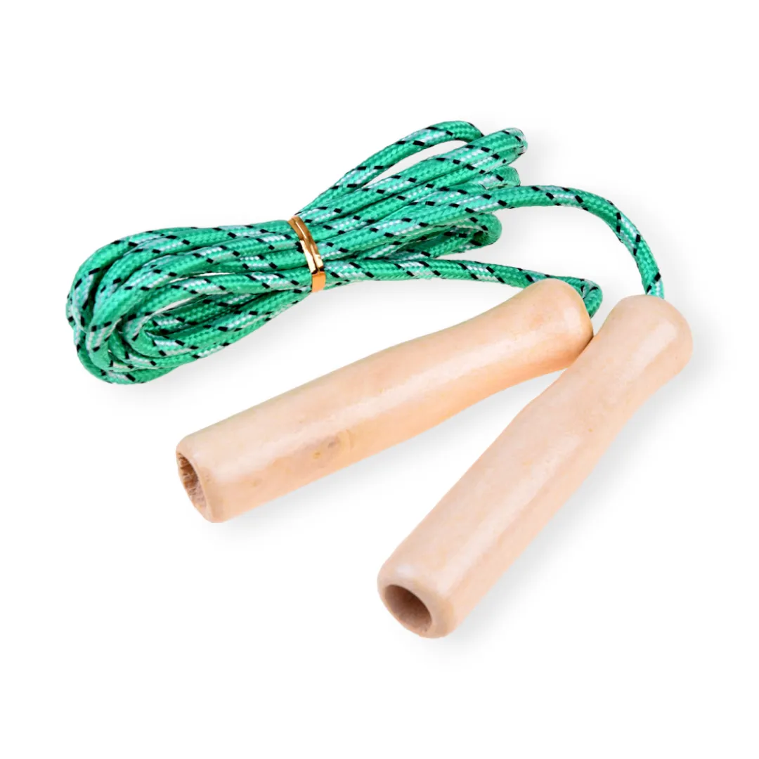 Jumping Rope With Wooden Handles 250Cm