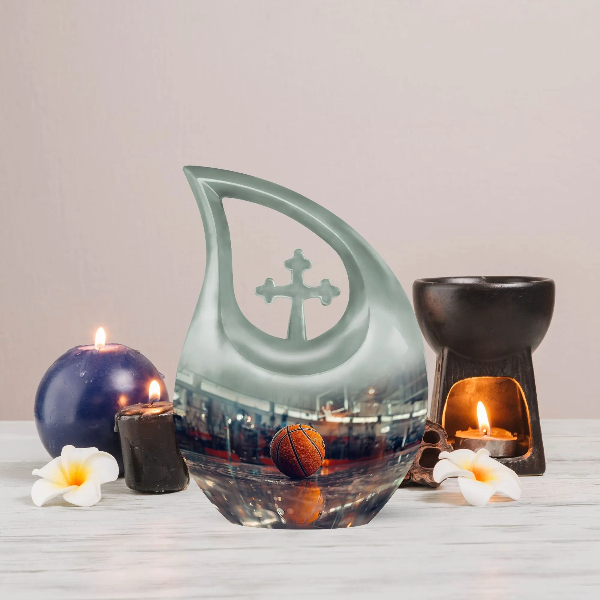 KeepTheMemory Basketball Small Cremation Specialty Urn