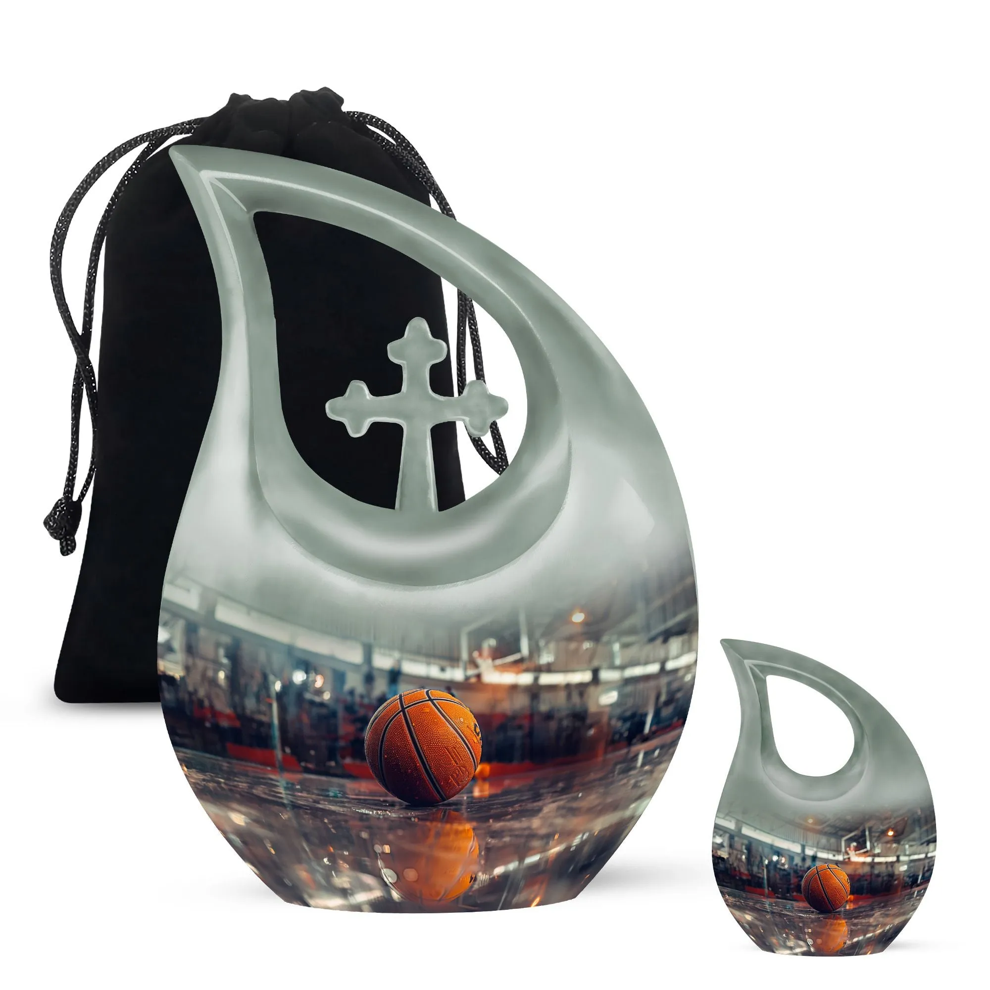 KeepTheMemory Basketball Small Cremation Specialty Urn