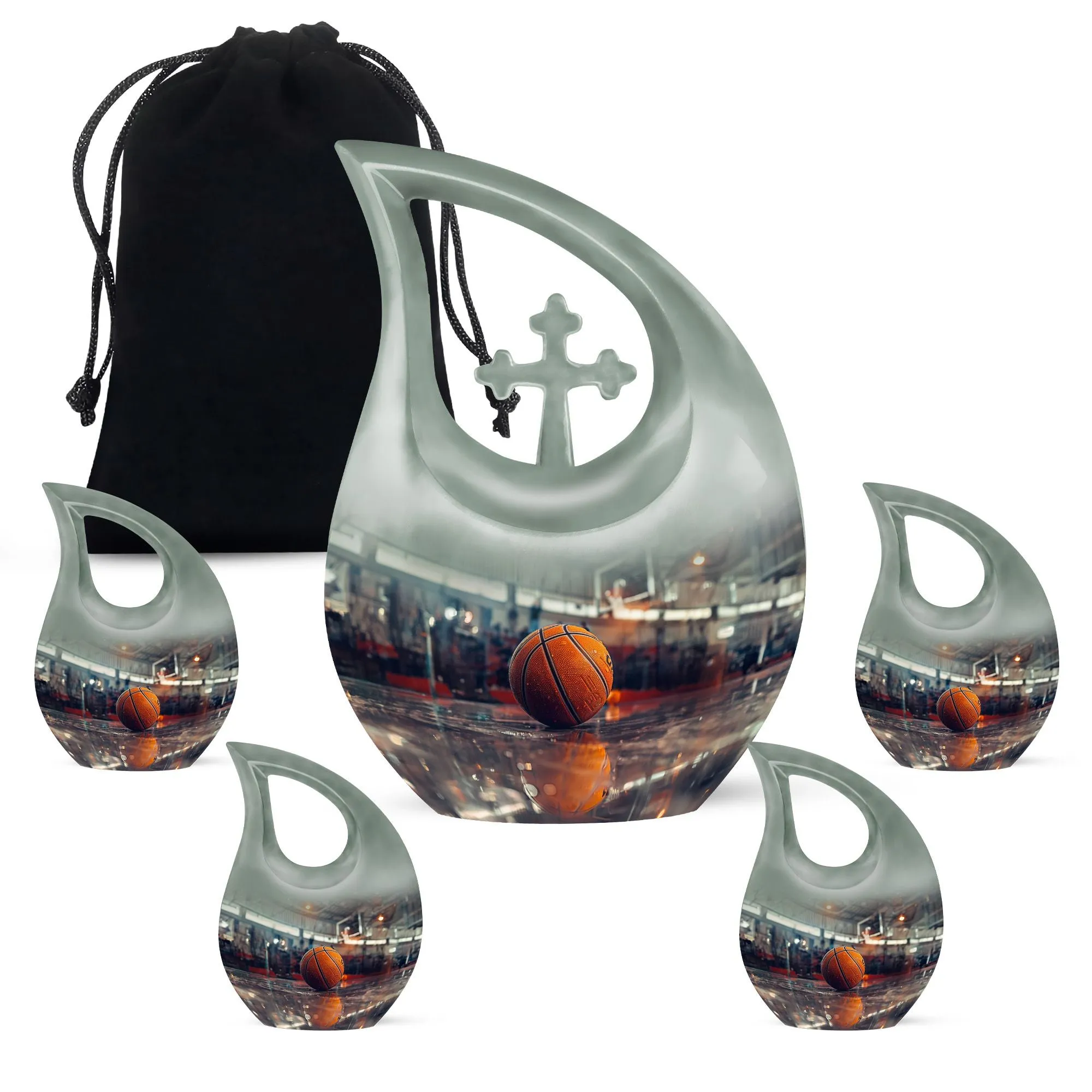 KeepTheMemory Basketball Small Cremation Specialty Urn