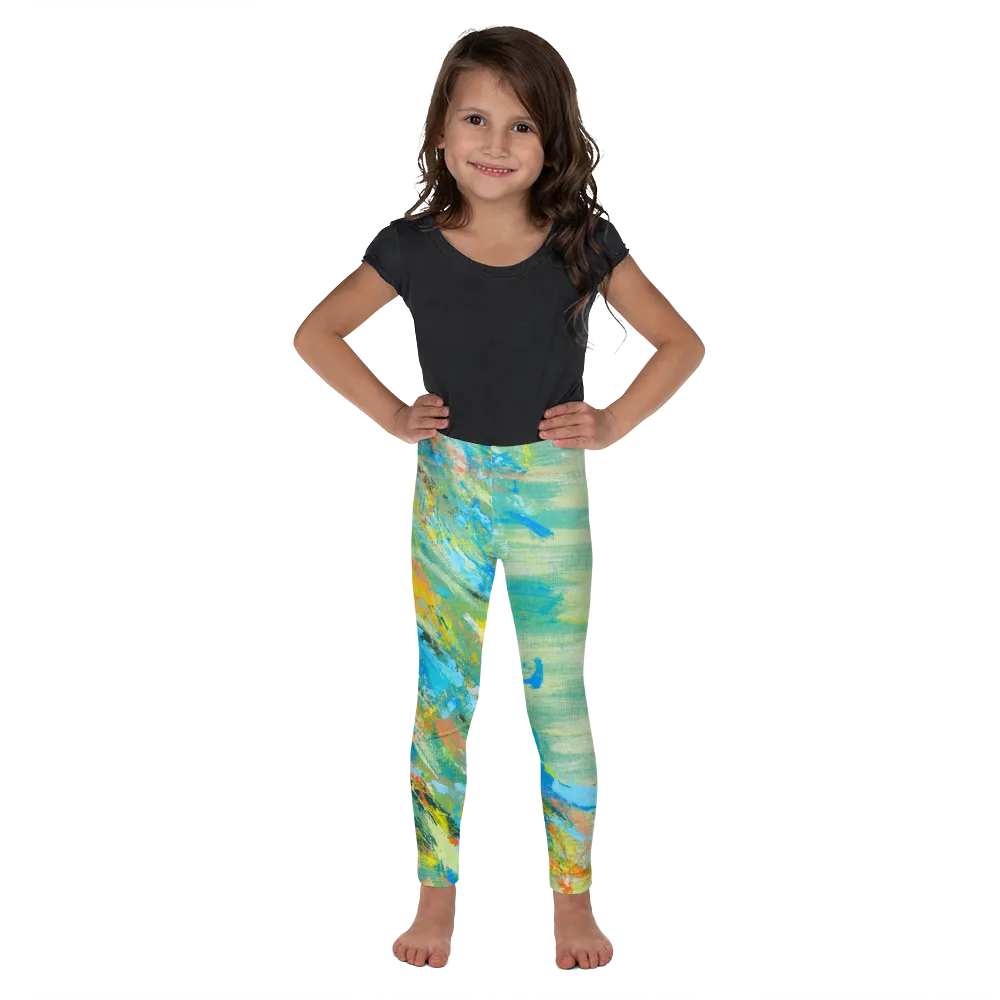 Kid's Leggings - Stormy Seas