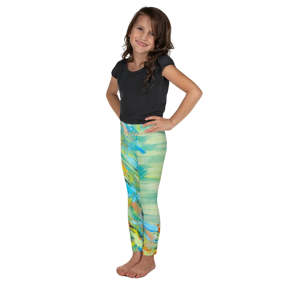 Kid's Leggings - Stormy Seas