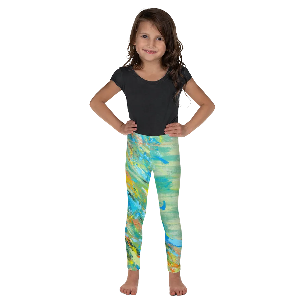 Kid's Leggings - Stormy Seas