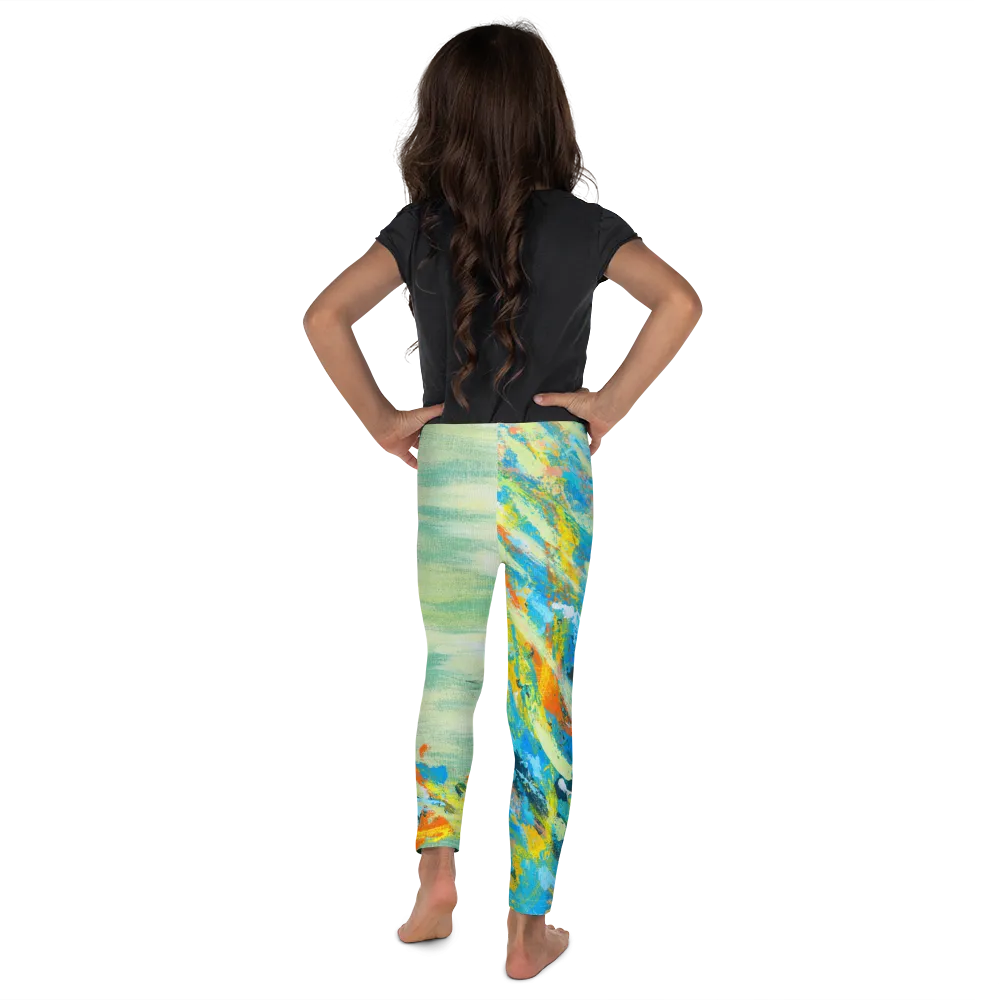Kid's Leggings - Stormy Seas