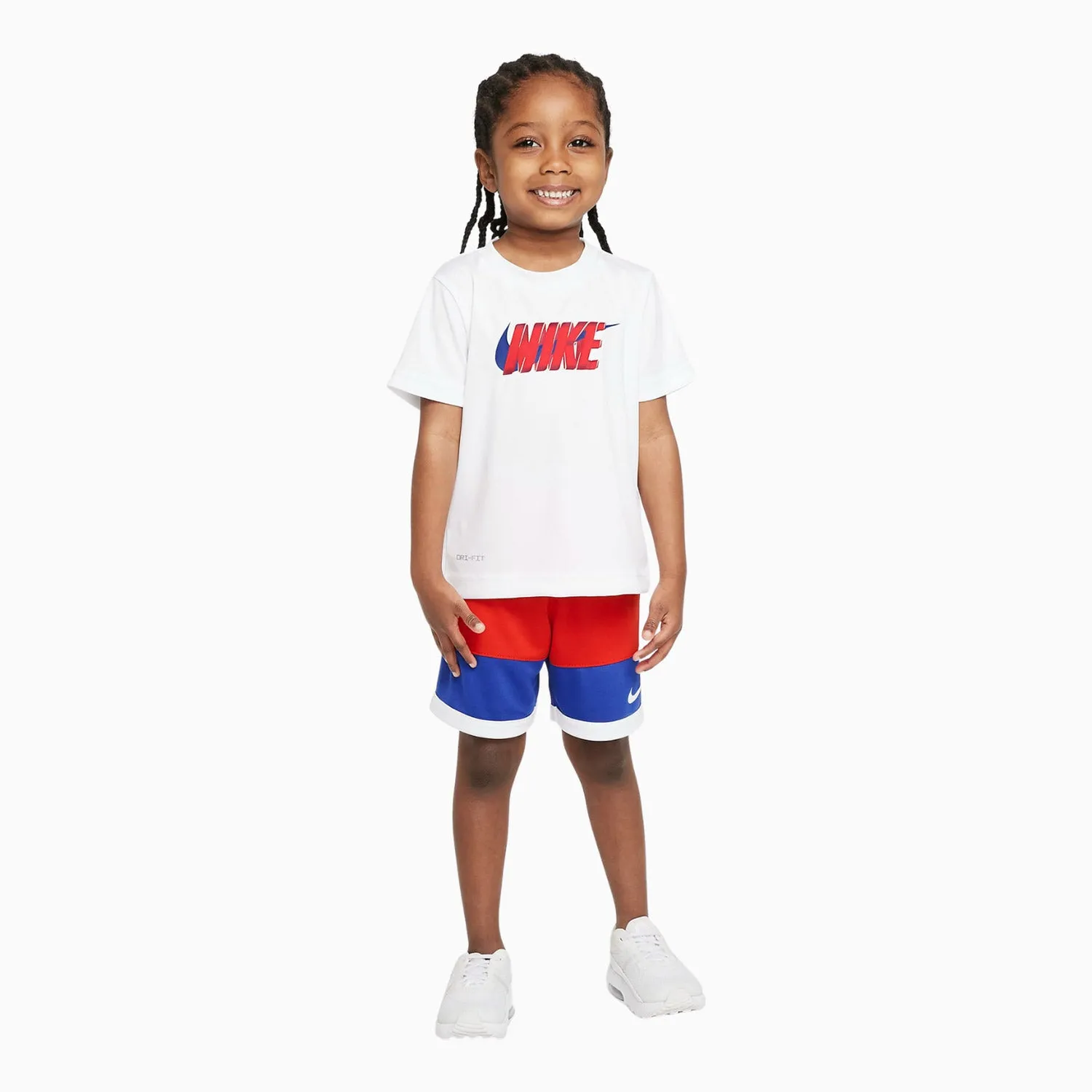 Kid's Sportswear T Shirt And Shorts Outfit