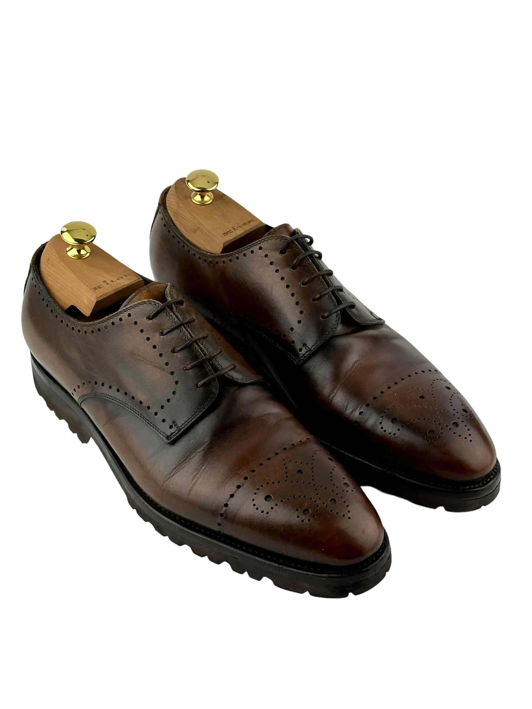 Kiton Urban Commando Derby Shoes