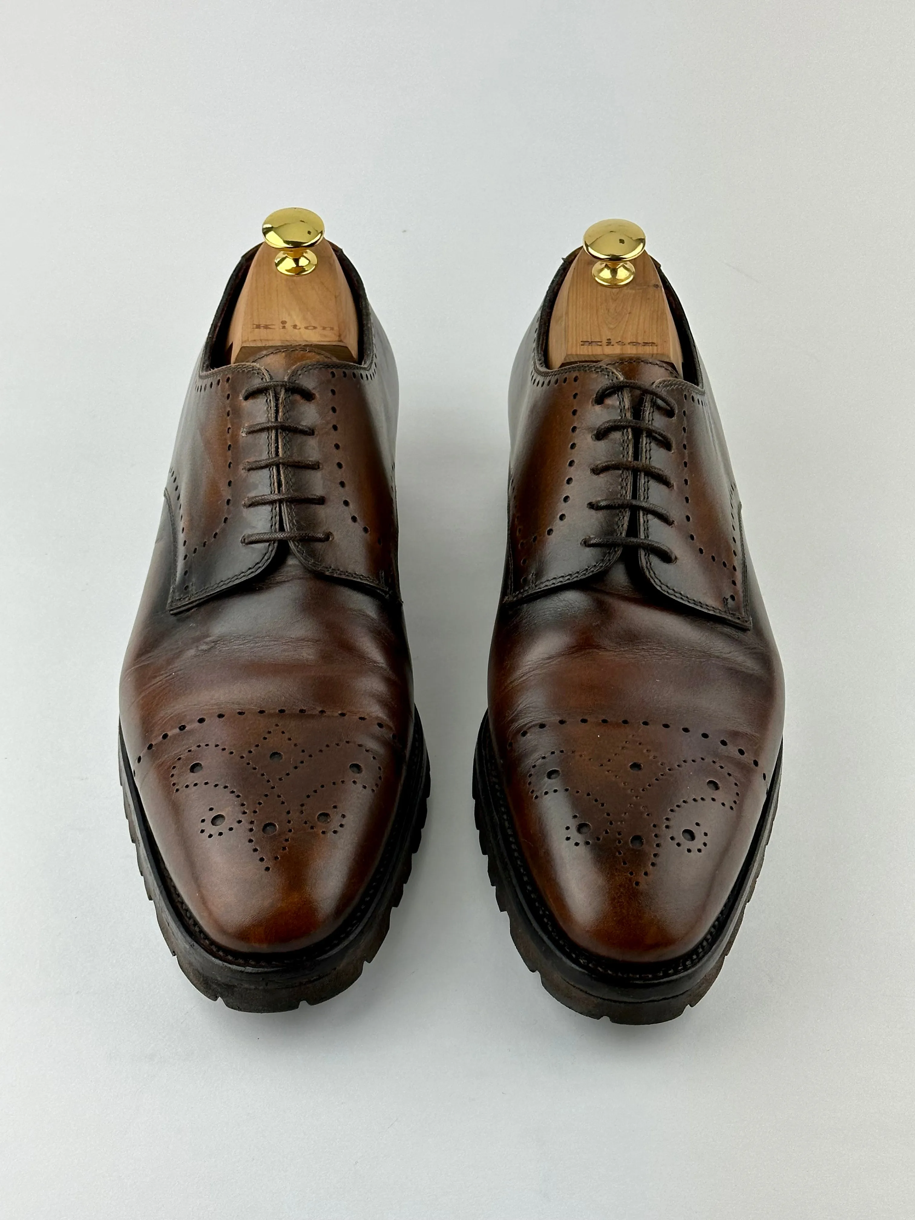 Kiton Urban Commando Derby Shoes