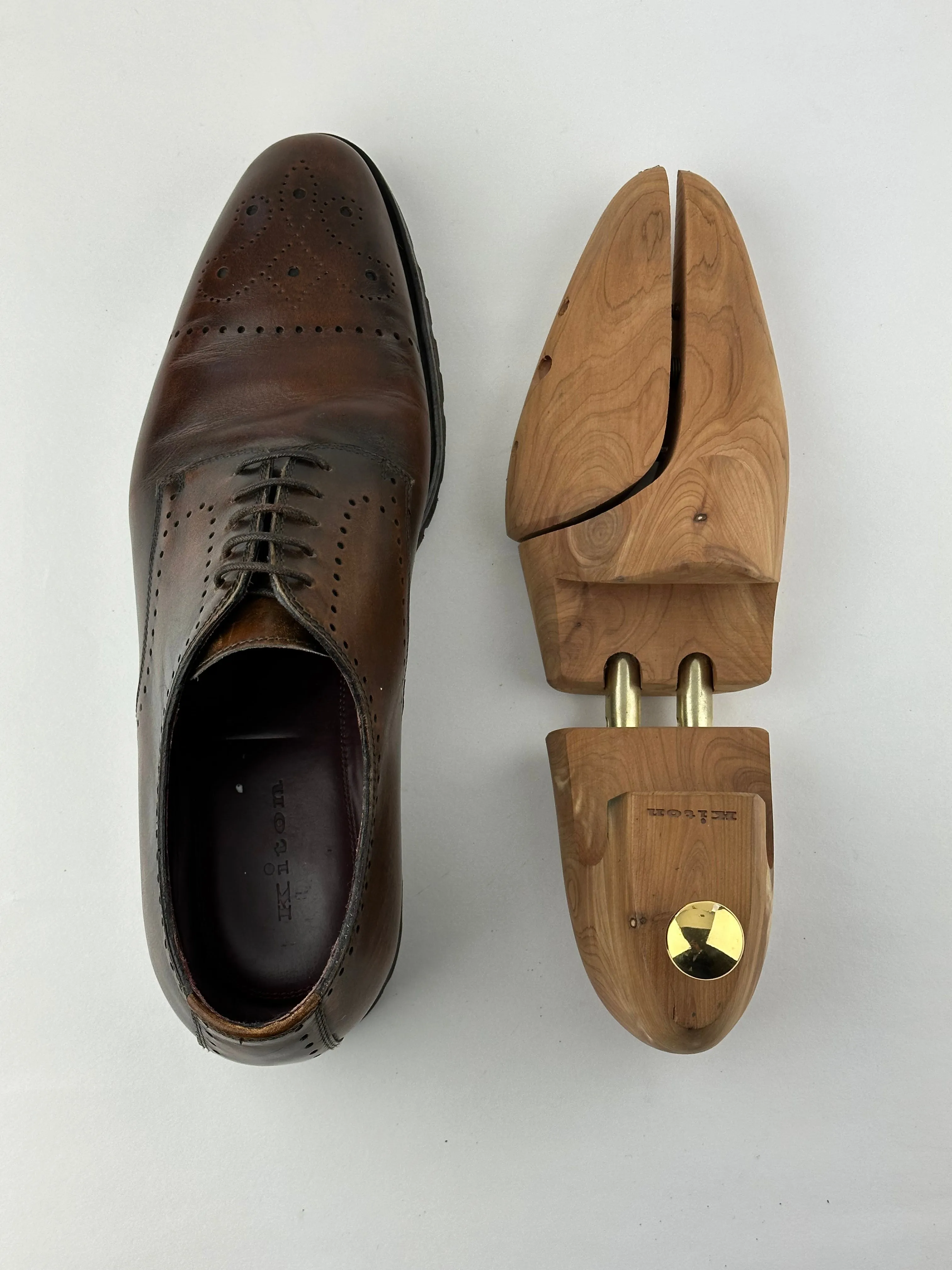 Kiton Urban Commando Derby Shoes