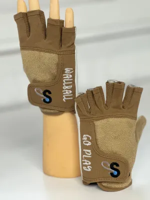 KOTC Pro Gloves Earth Unpadded Palms - Half Fingers