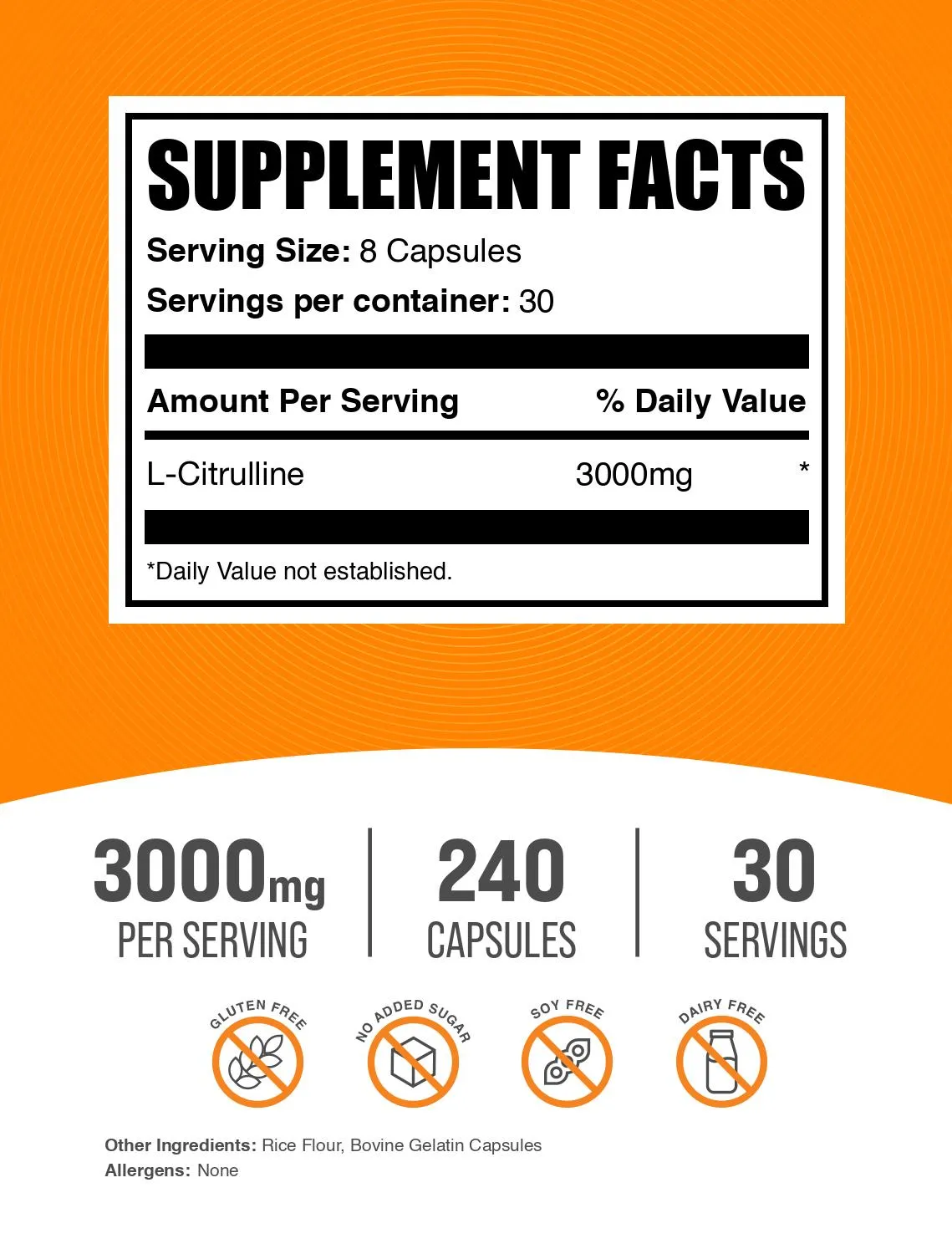 L-Citrulline Capsules