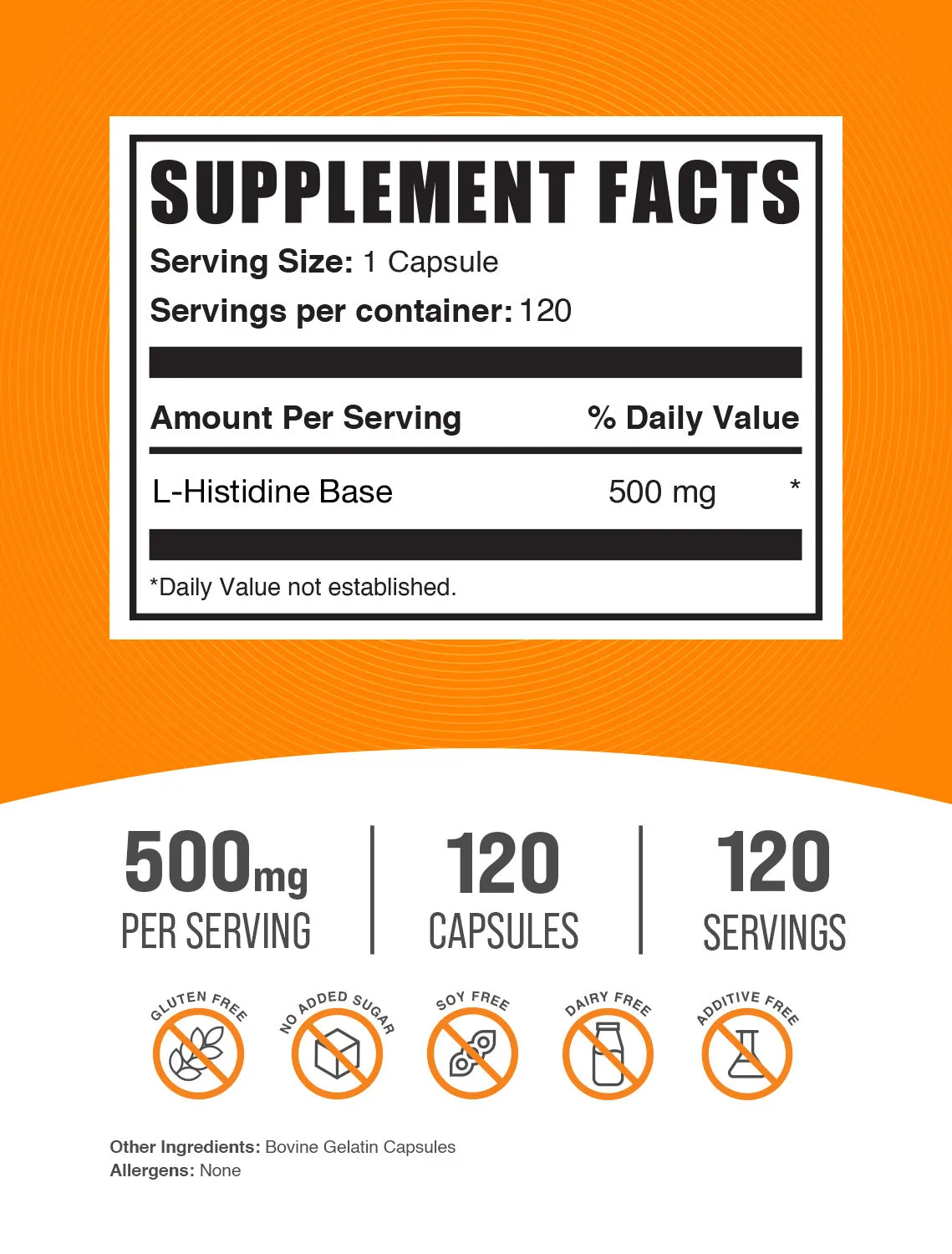 L-Histidine Capsules