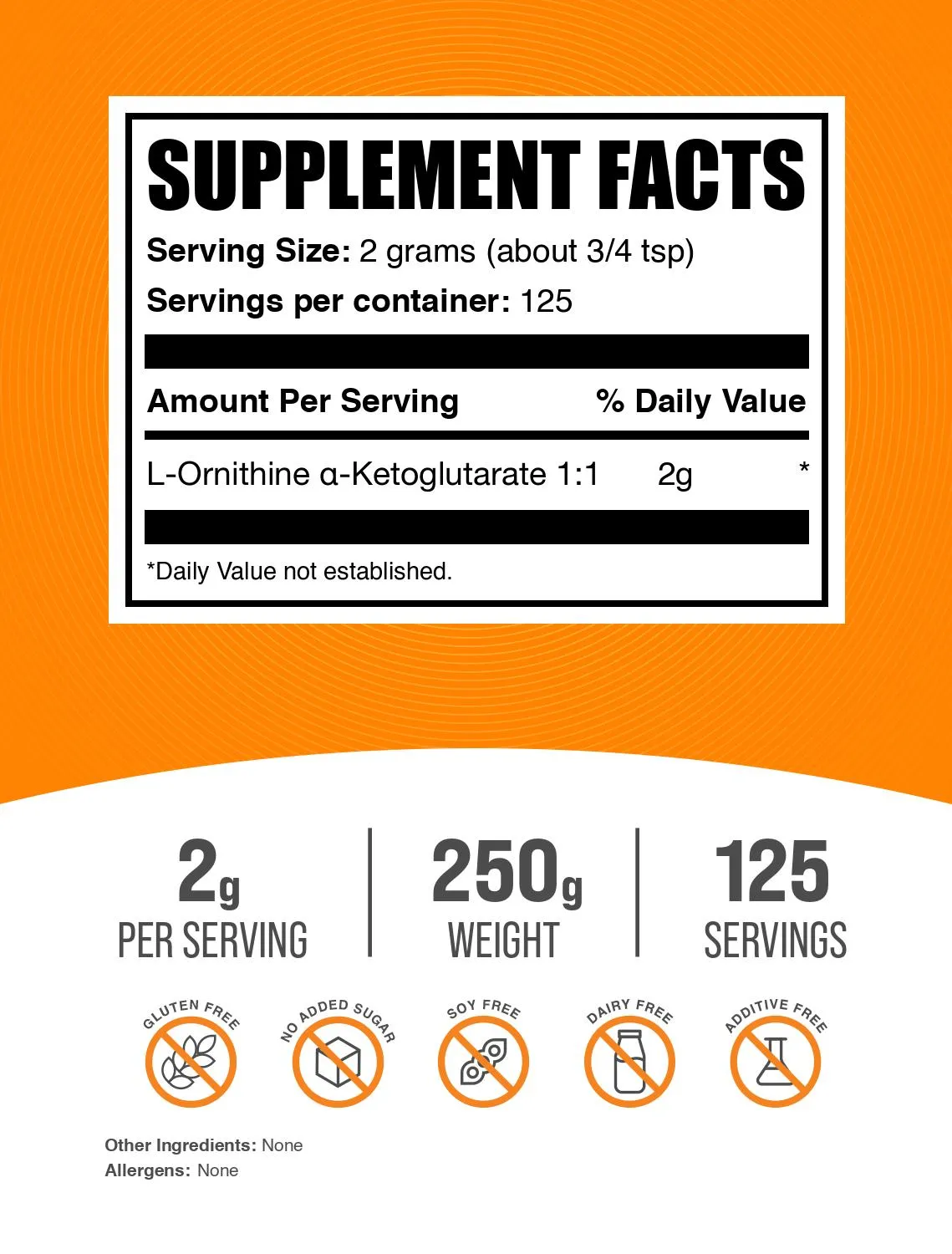 L-Ornithine a-Ketoglutarate (OKG) Powder