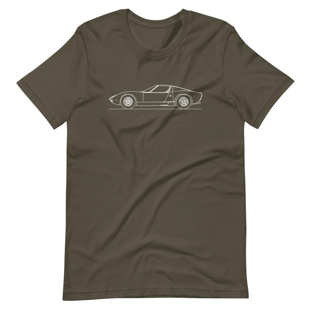 Lamborghini Miura Silhouette T-shirt