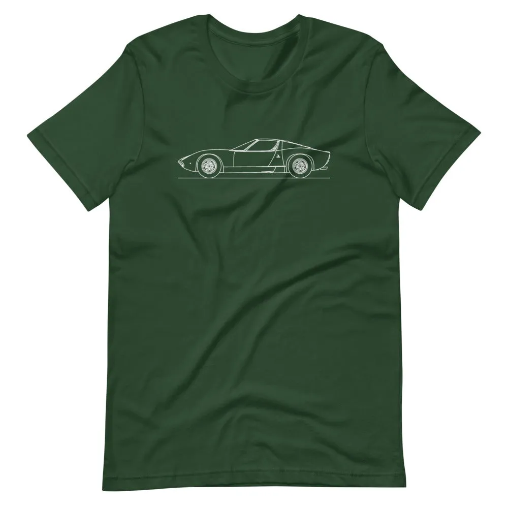 Lamborghini Miura Silhouette T-shirt