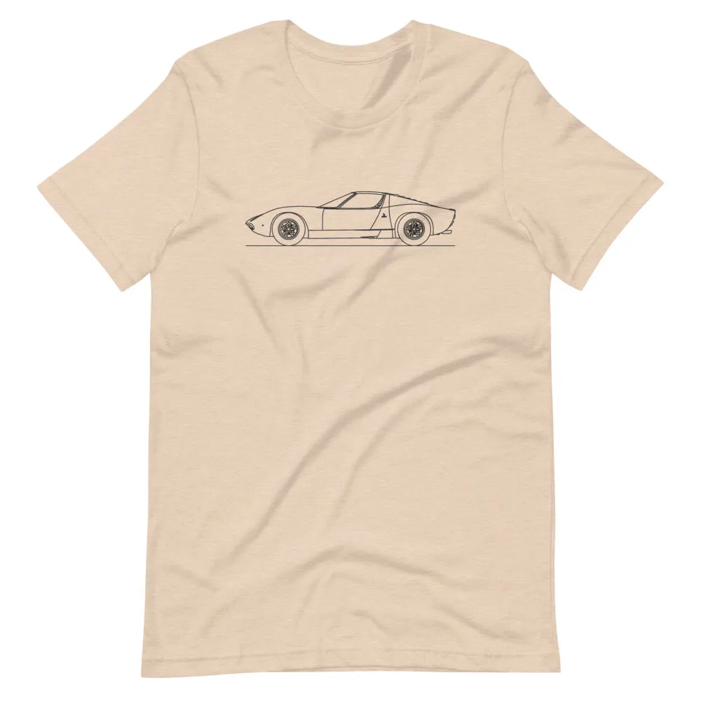 Lamborghini Miura Silhouette T-shirt