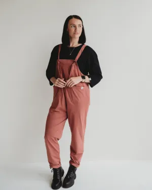 Lila Red Dungarees
