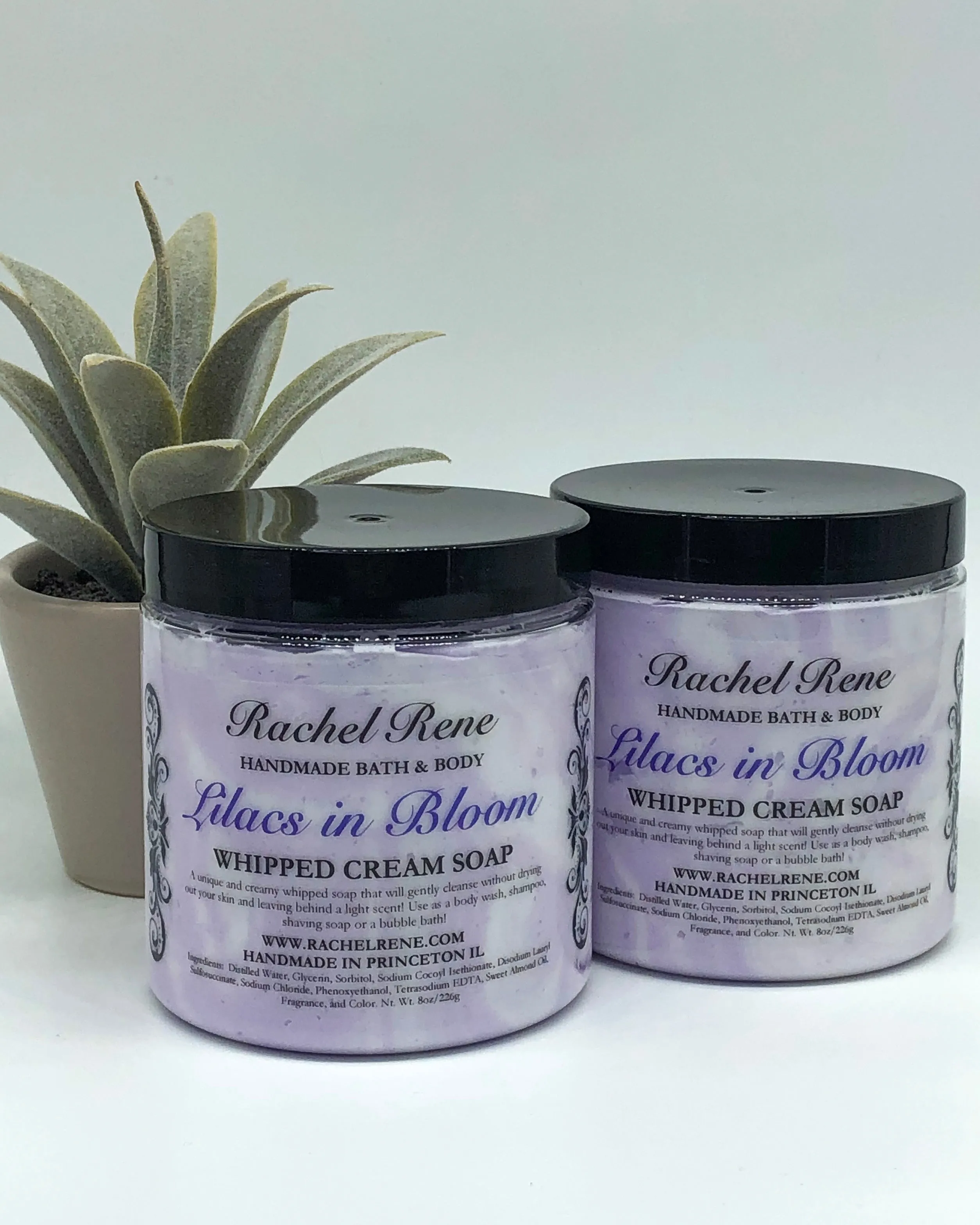 Lilacs in Bloom Whipped Cream Soap