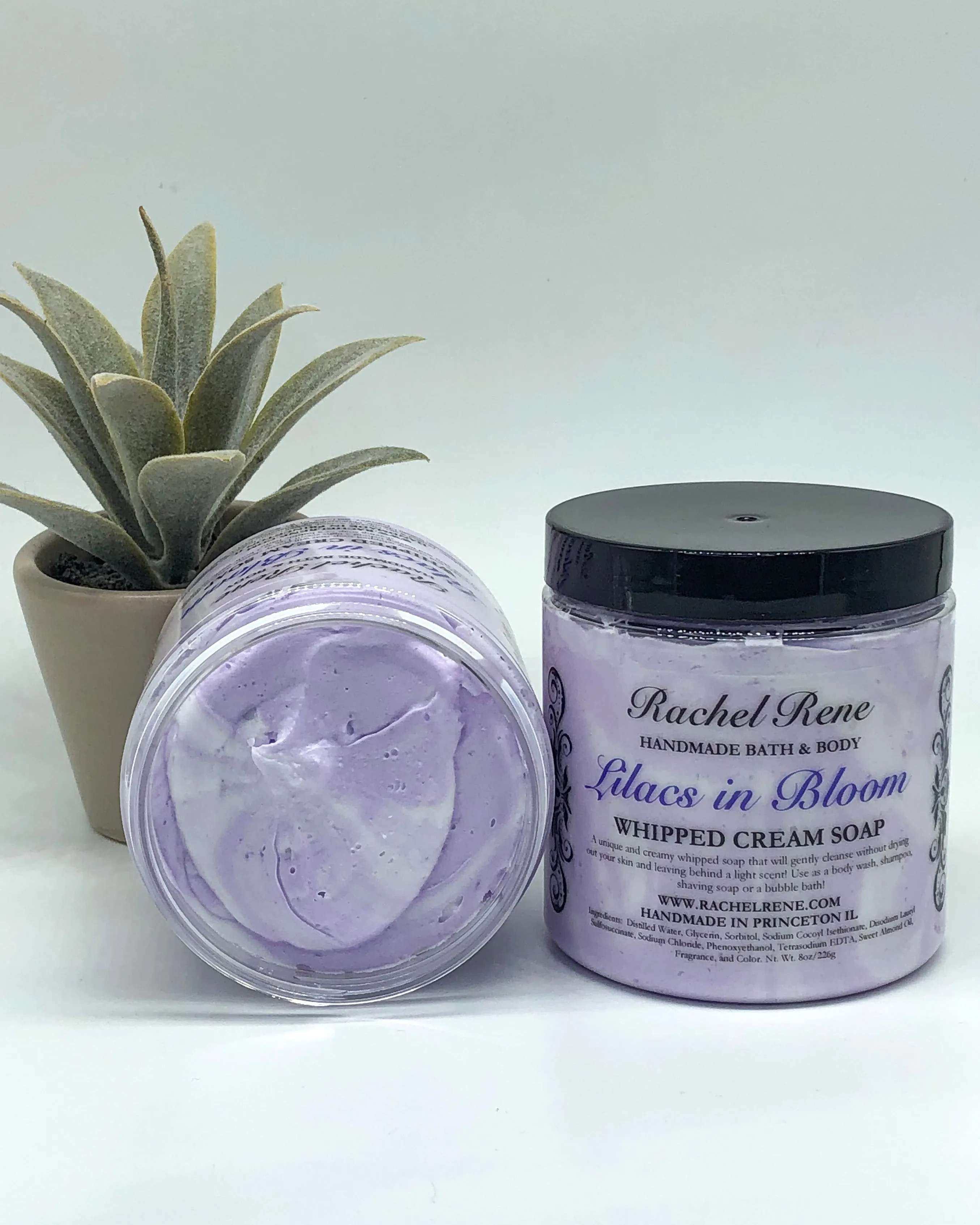 Lilacs in Bloom Whipped Cream Soap