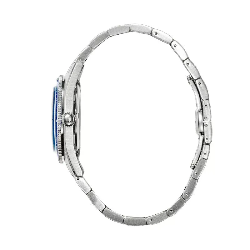 LIP Nautic 3 Automatique 39mm Blue Dial 671853