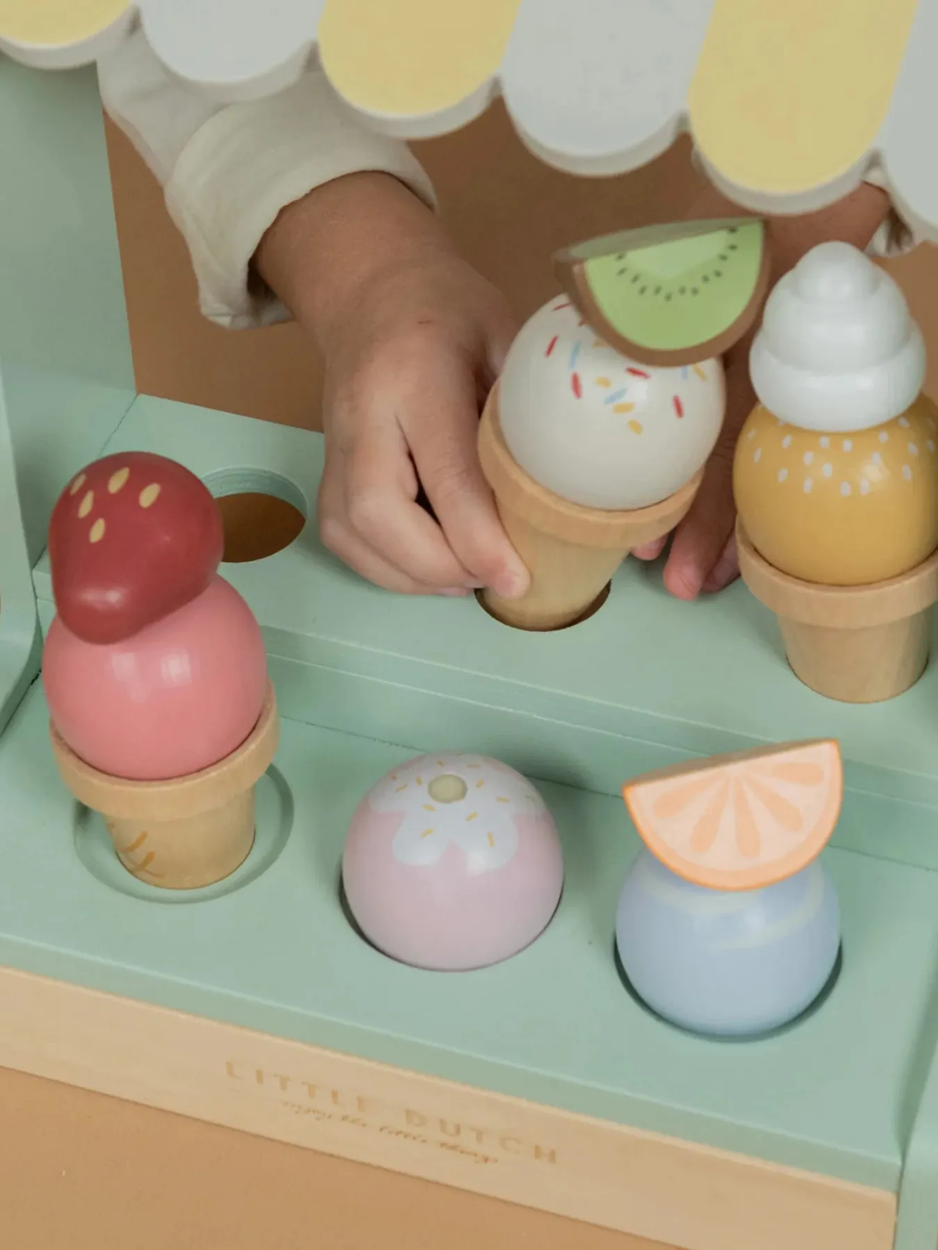 Little Dutch Wooden Ice Cream Shop