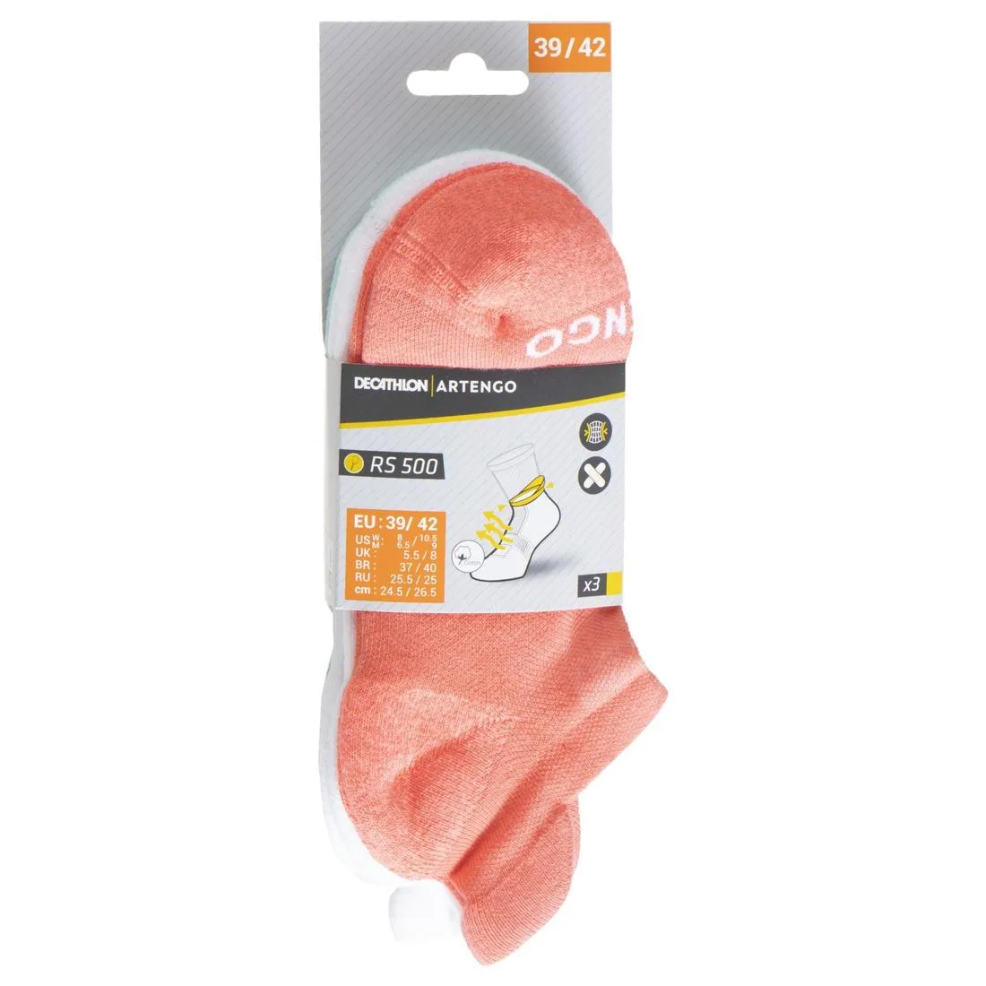 Low Sports Socks RS 500 Tri-Pack