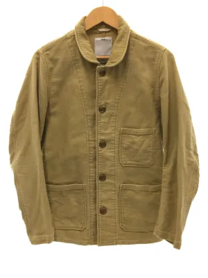 [M] Visvim 13AW Cunningham Smock Moleskin Jacket Beige
