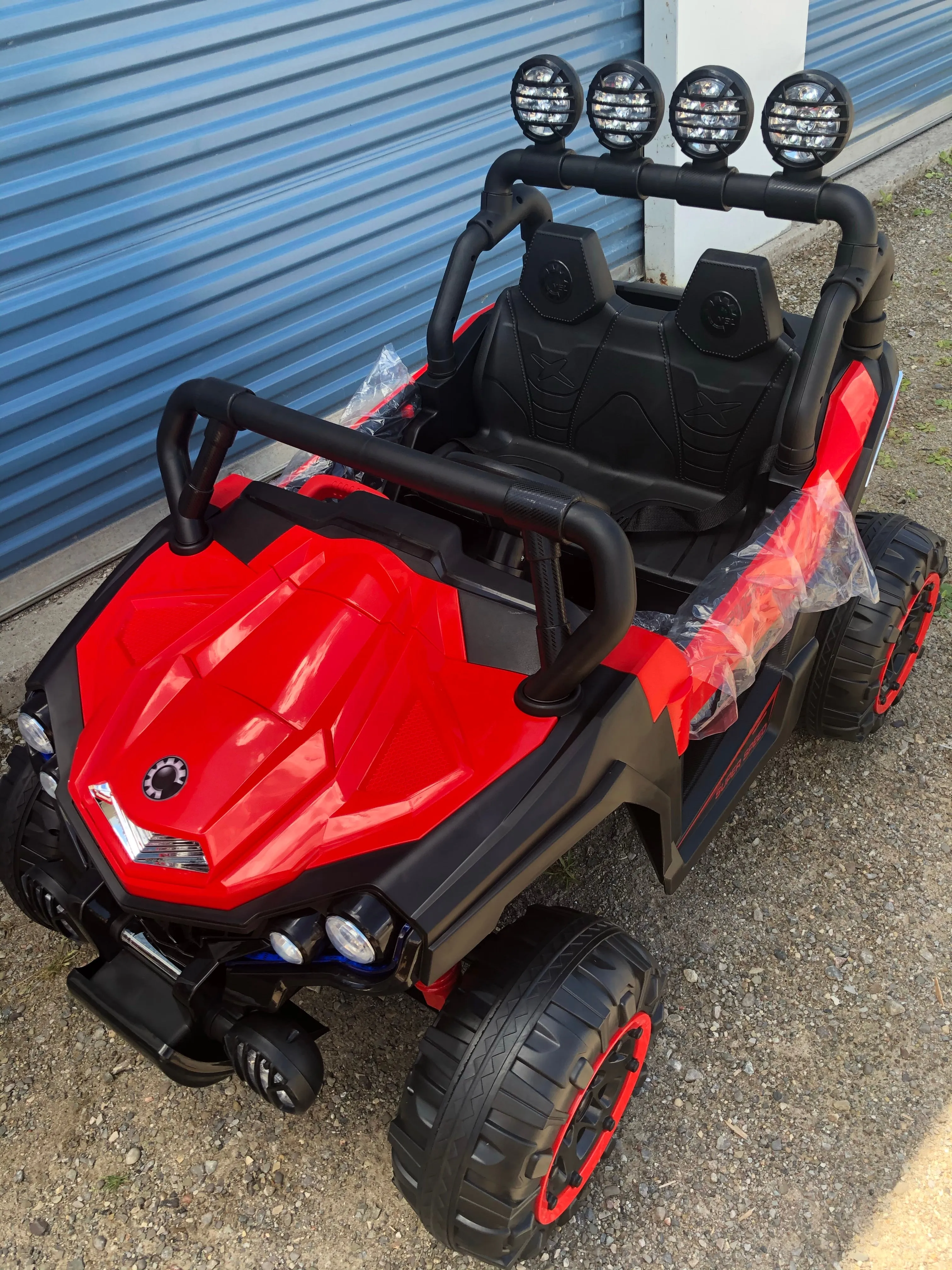 Massive 2025 | 12V UTV Upgraded | Dune Buggy 4x4 | 2 Seater  | Heavy Duty | Leather Seats | Lots of Lights Front & Back | Remote