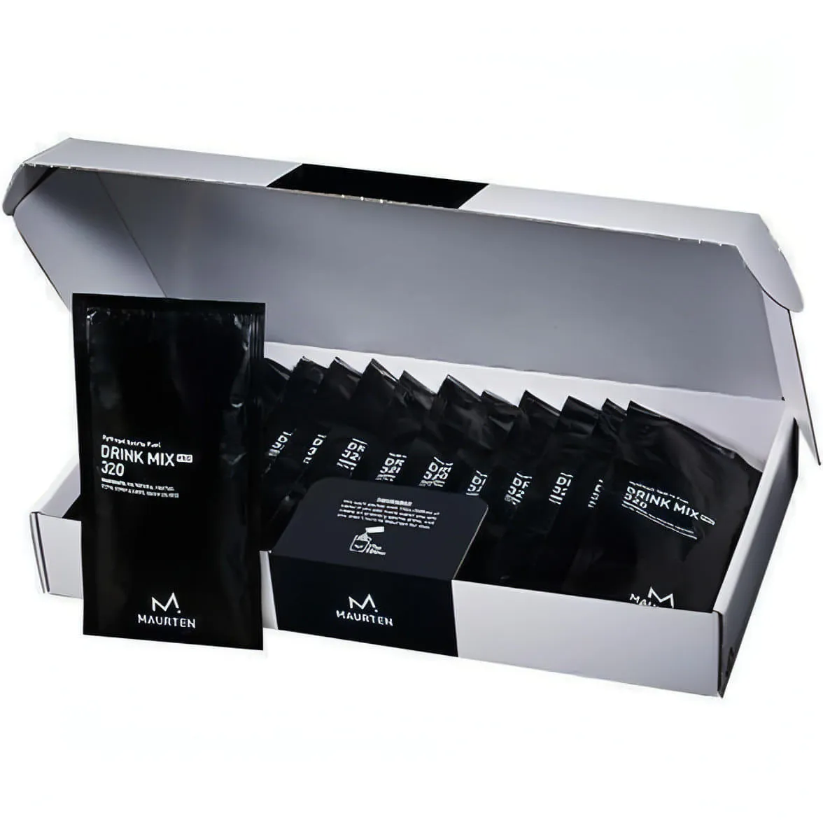 Maurten Energy Drink Mix 320 Box (14 Sachets) with Free Water Bottle